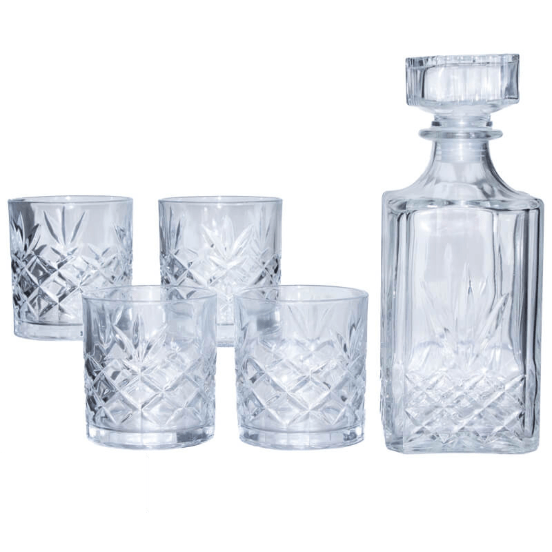 Trudeau Whiskey Set - 5pc - Retail Therapy Online