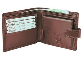 Two Fold Men's Genuine Leather Wallet - Retail Therapy Online