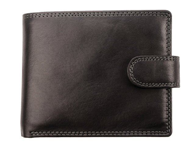 Two Fold Men's Genuine Leather Wallet - Retail Therapy Online