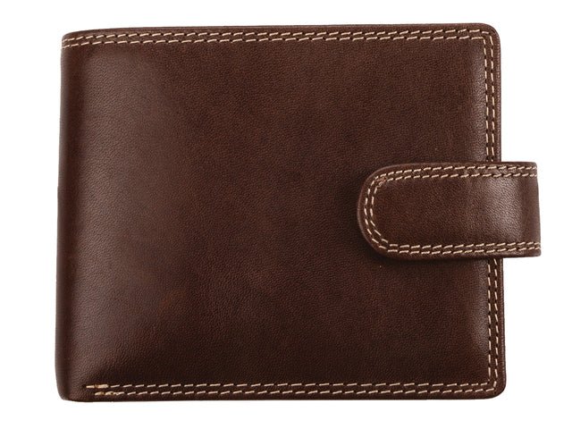 Two Fold Men's Genuine Leather Wallet - Retail Therapy Online