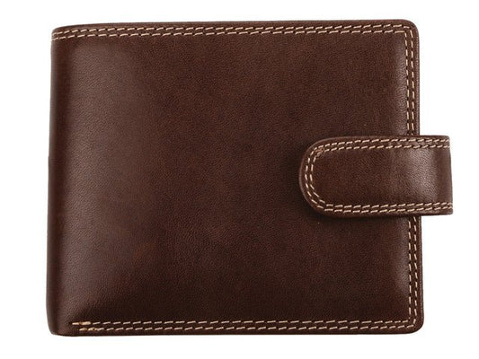 Two Fold Men's Genuine Leather Wallet - Retail Therapy Online