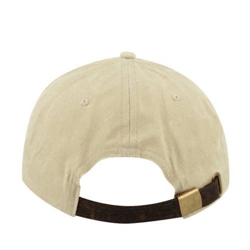 Two-Tone Waxed Oilskin 6 Panel Cap - Retail Therapy Online