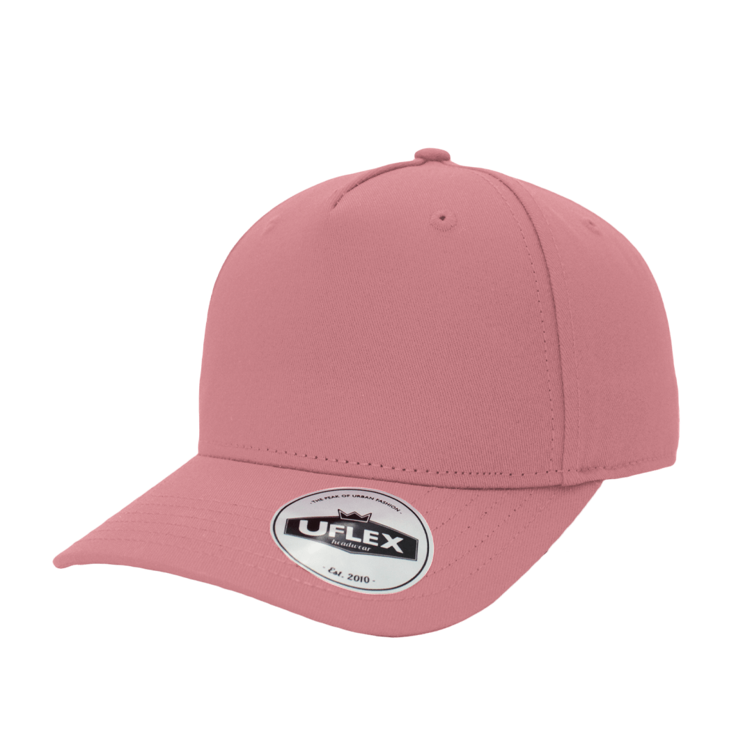 Uflex 5 Panel Curved Peak Snapback Cap - Retail Therapy Online