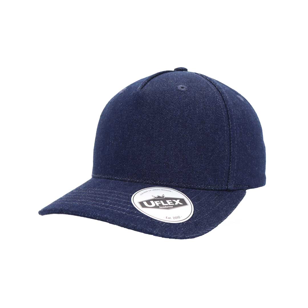 Uflex 5 Panel Curved Peak Snapback Cap - Retail Therapy Online