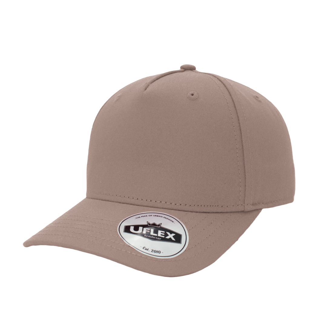 Uflex 5 Panel Curved Peak Snapback Cap - Retail Therapy Online