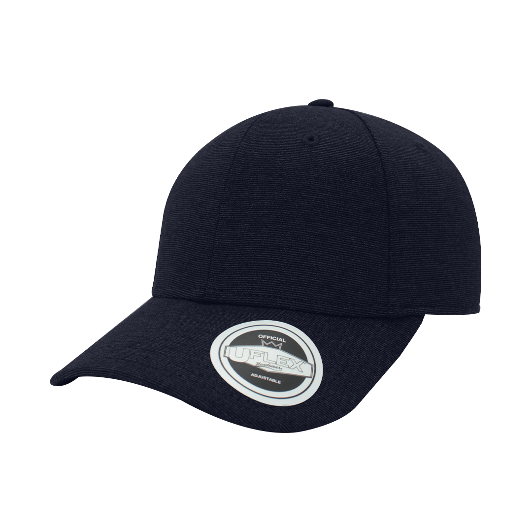 UFLEX 6 Panel Polyester/Rayon Cap With Anti - Bacterial Sweatband - Retail Therapy Online