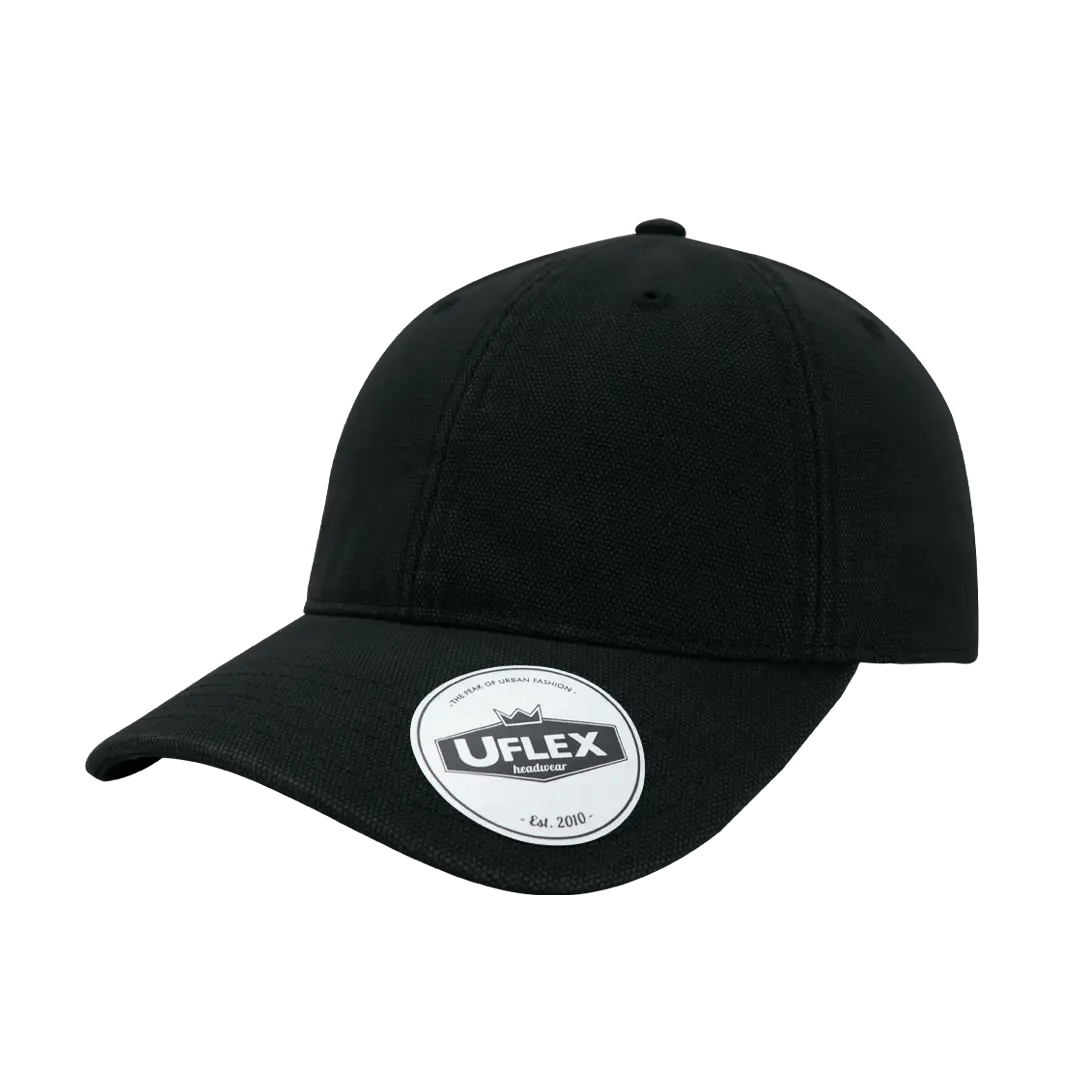 Uflex 6P Washed Canvas Unstructured Cap - Retail Therapy Online