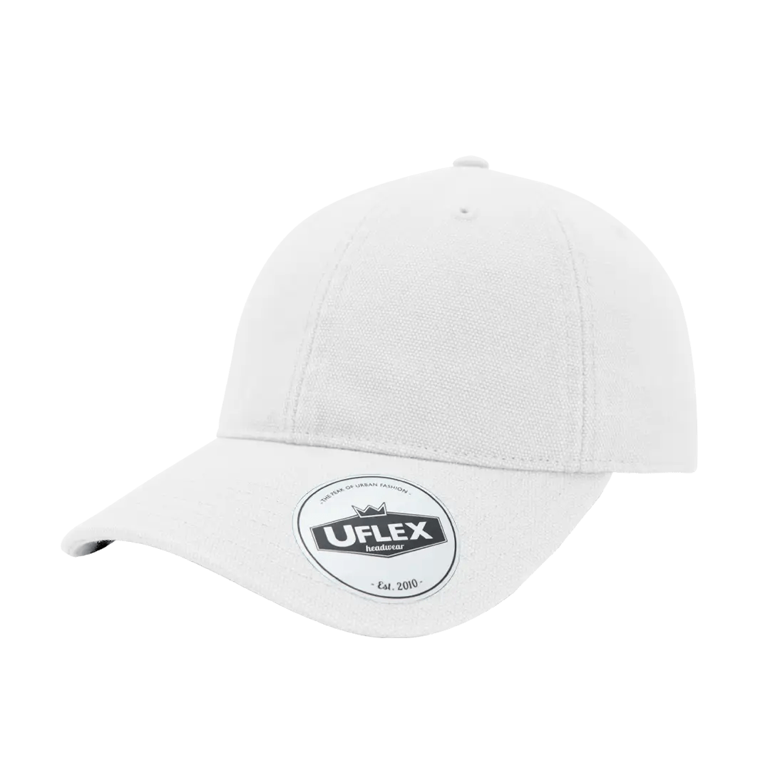 Uflex 6P Washed Canvas Unstructured Cap - Retail Therapy Online