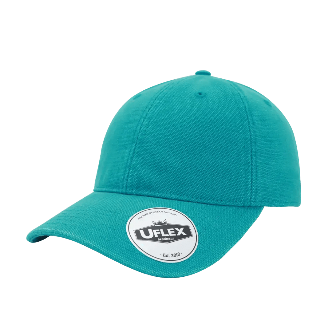 Uflex 6P Washed Canvas Unstructured Cap - Retail Therapy Online