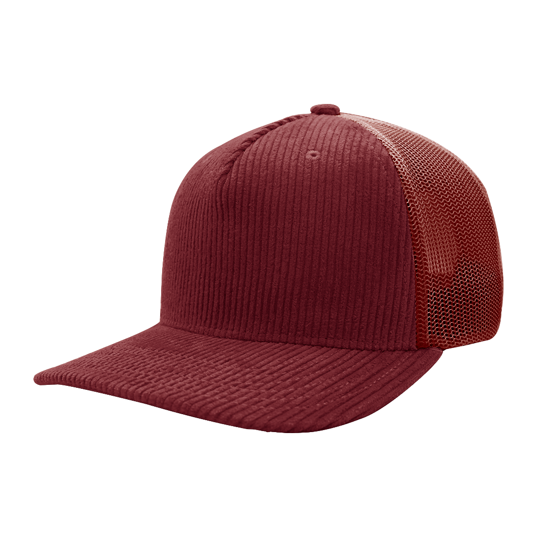 Uflex Cotton Corduroy Trucker 5 Panel - Retail Therapy Online