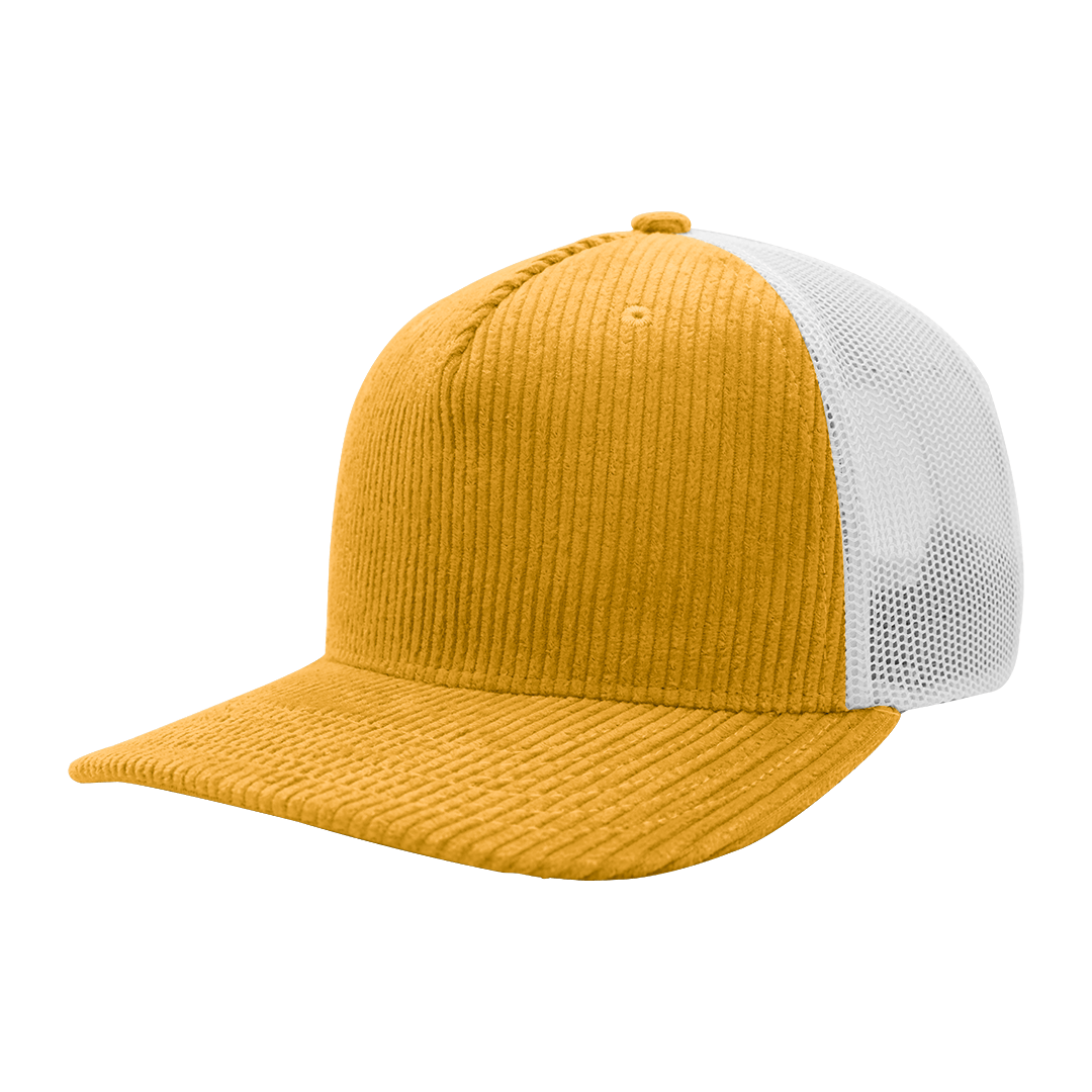 Uflex Cotton Corduroy Trucker 5 Panel - Retail Therapy Online