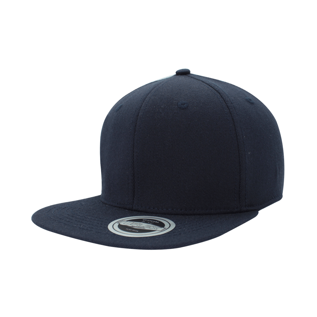 Uflex Flat Peak Fitted 6 Panel - Retail Therapy Online