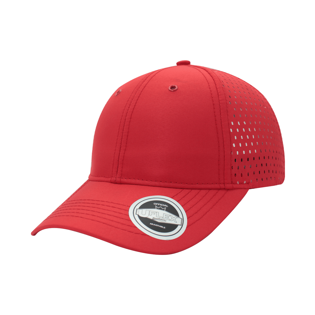 Uflex High Tech Sports 6 Panel Curved Peak - Retail Therapy Online