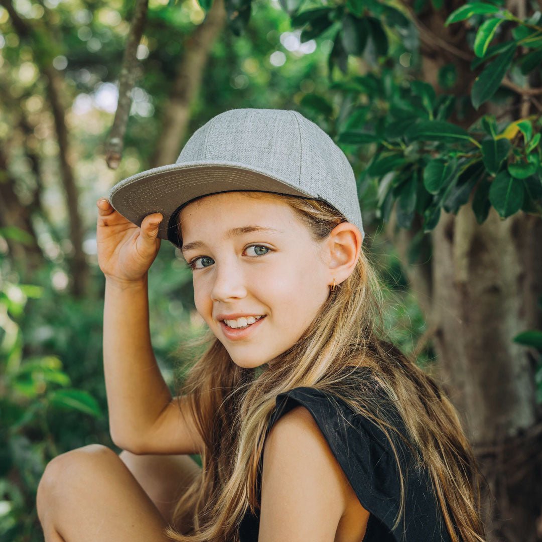 Uflex Kids Snapback Flat Peak Cap - Retail Therapy Online