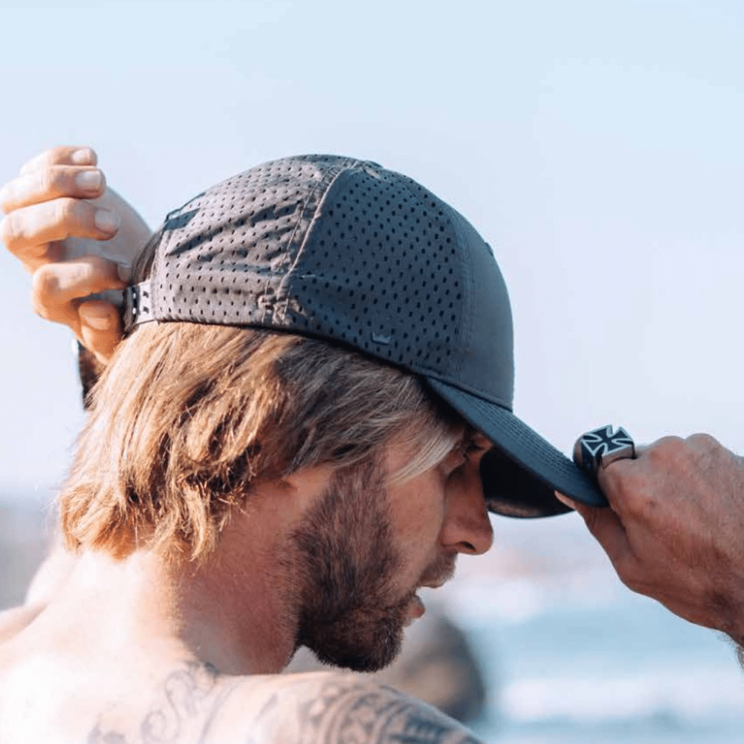 Uflex Laser Cut 6 Panel Adjustable Cap - Retail Therapy Online