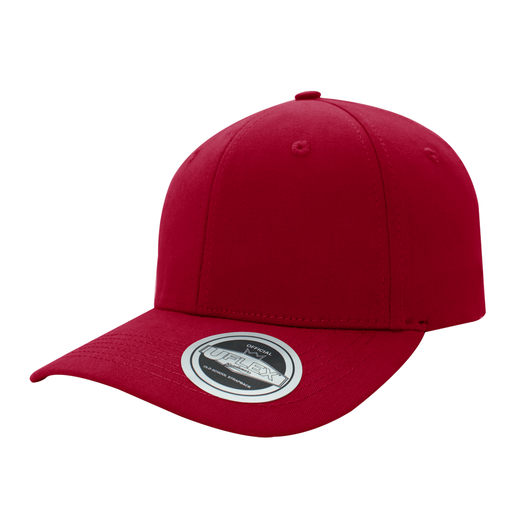 Uflex Old School 6 Panel Strap - Back - Retail Therapy Online