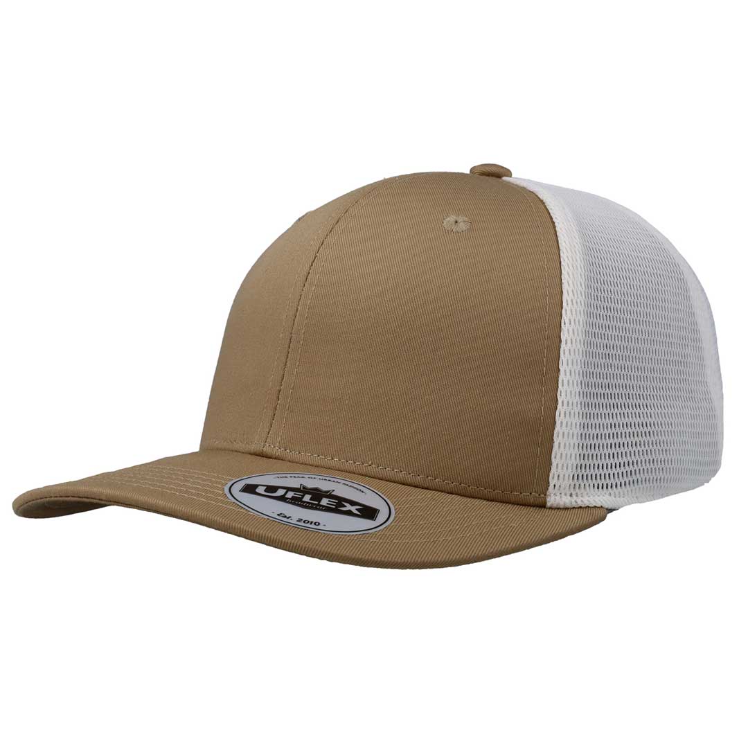 Uflex Polycotton 6 Panel Trucker - Retail Therapy Online