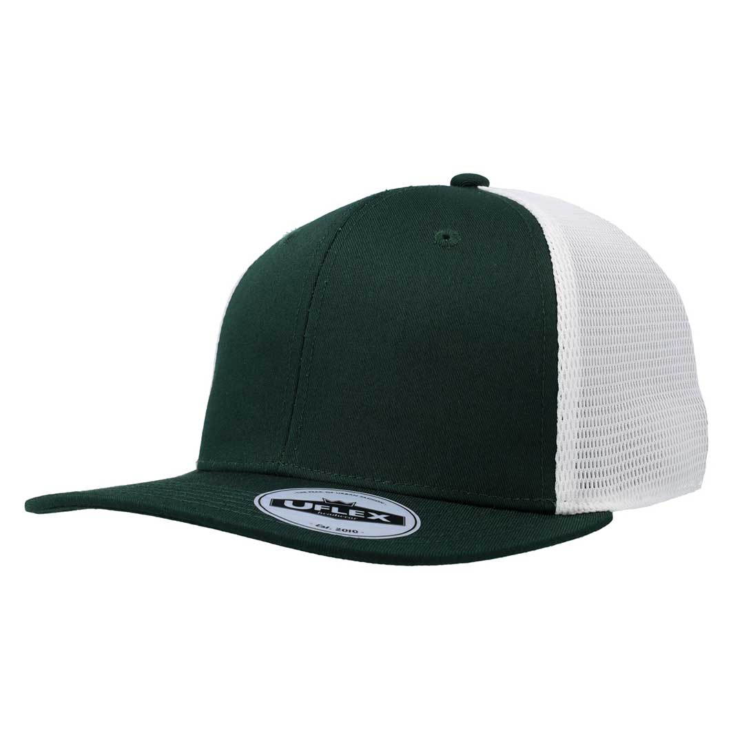 Uflex Polycotton 6 Panel Trucker - Retail Therapy Online