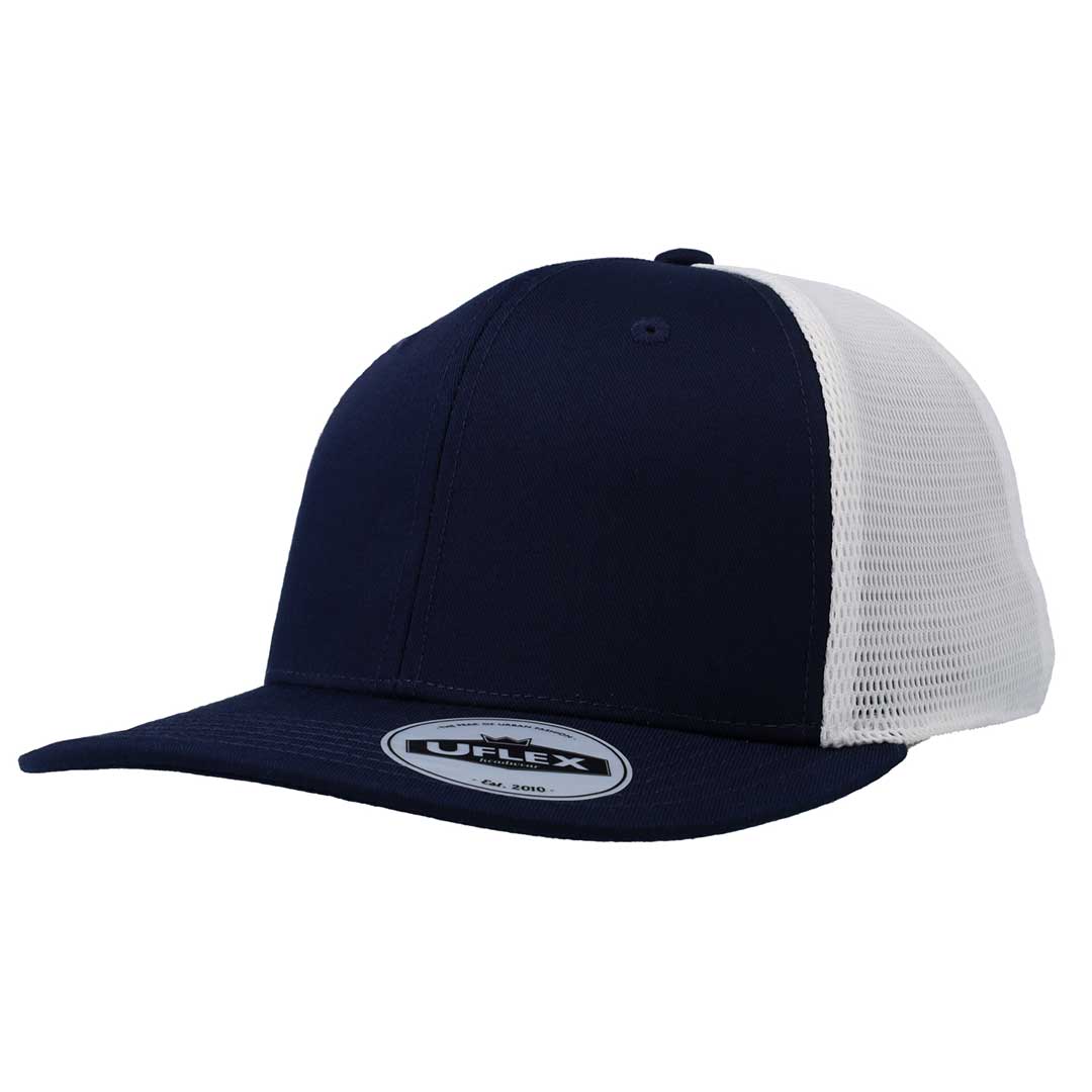 Uflex Polycotton 6 Panel Trucker - Retail Therapy Online