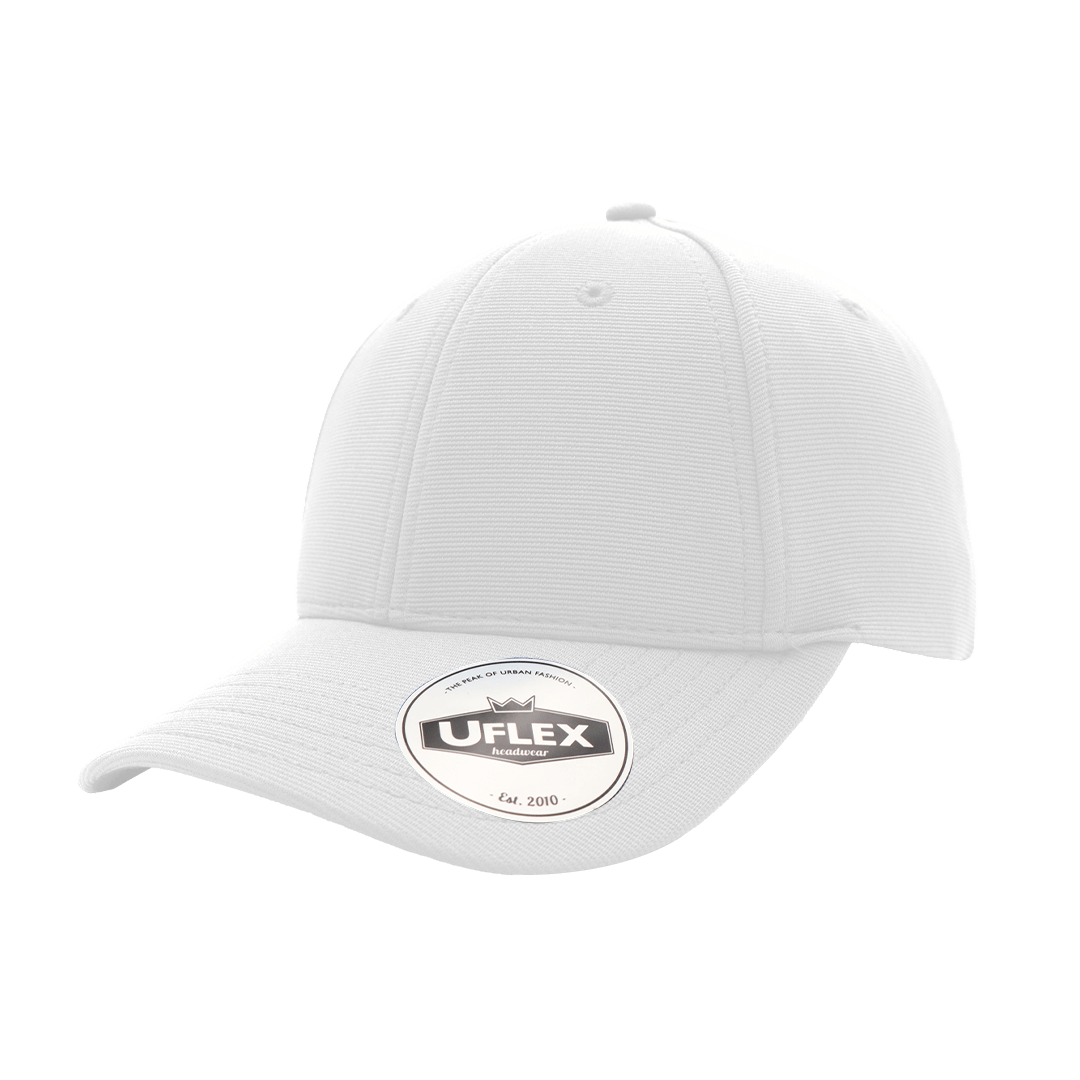 Uflex Recycled Polyester 6 Panel Baseball Cap - Retail Therapy Online