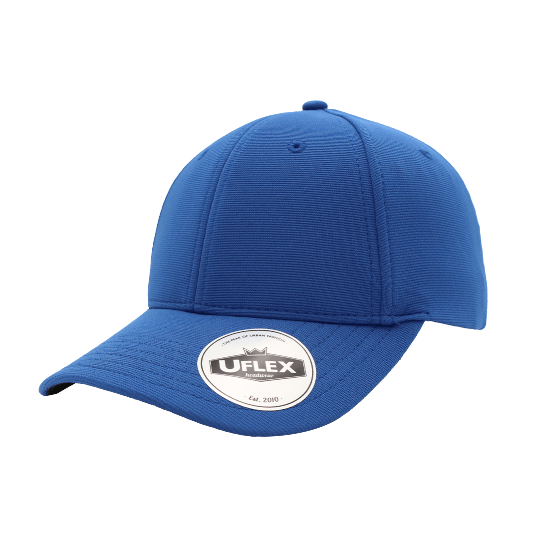 Uflex Recycled Polyester 6 Panel Baseball Cap - Retail Therapy Online