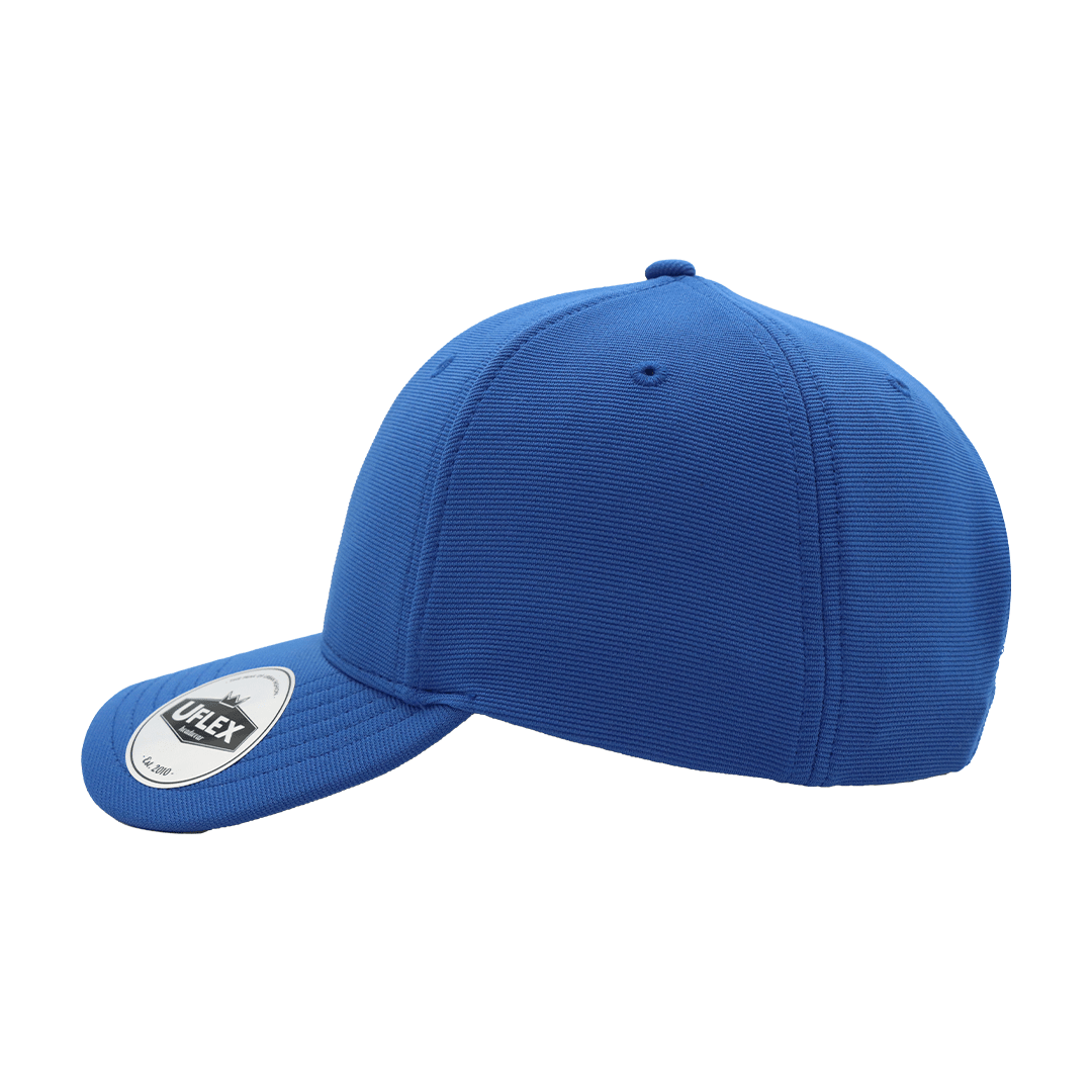 Uflex Recycled Polyester 6 Panel Baseball Cap - Retail Therapy Online