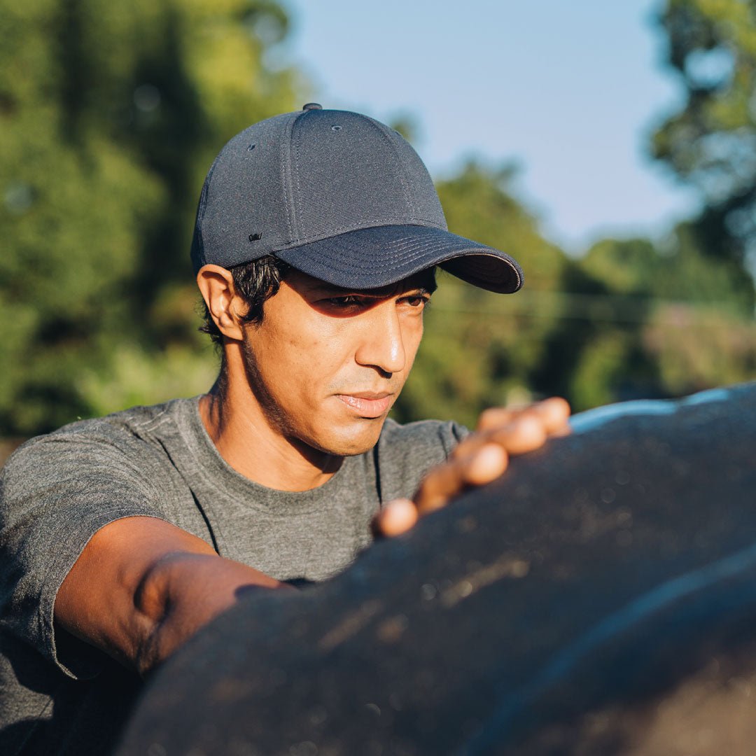 Uflex Recycled Polyester 6 Panel Baseball Cap - Retail Therapy Online