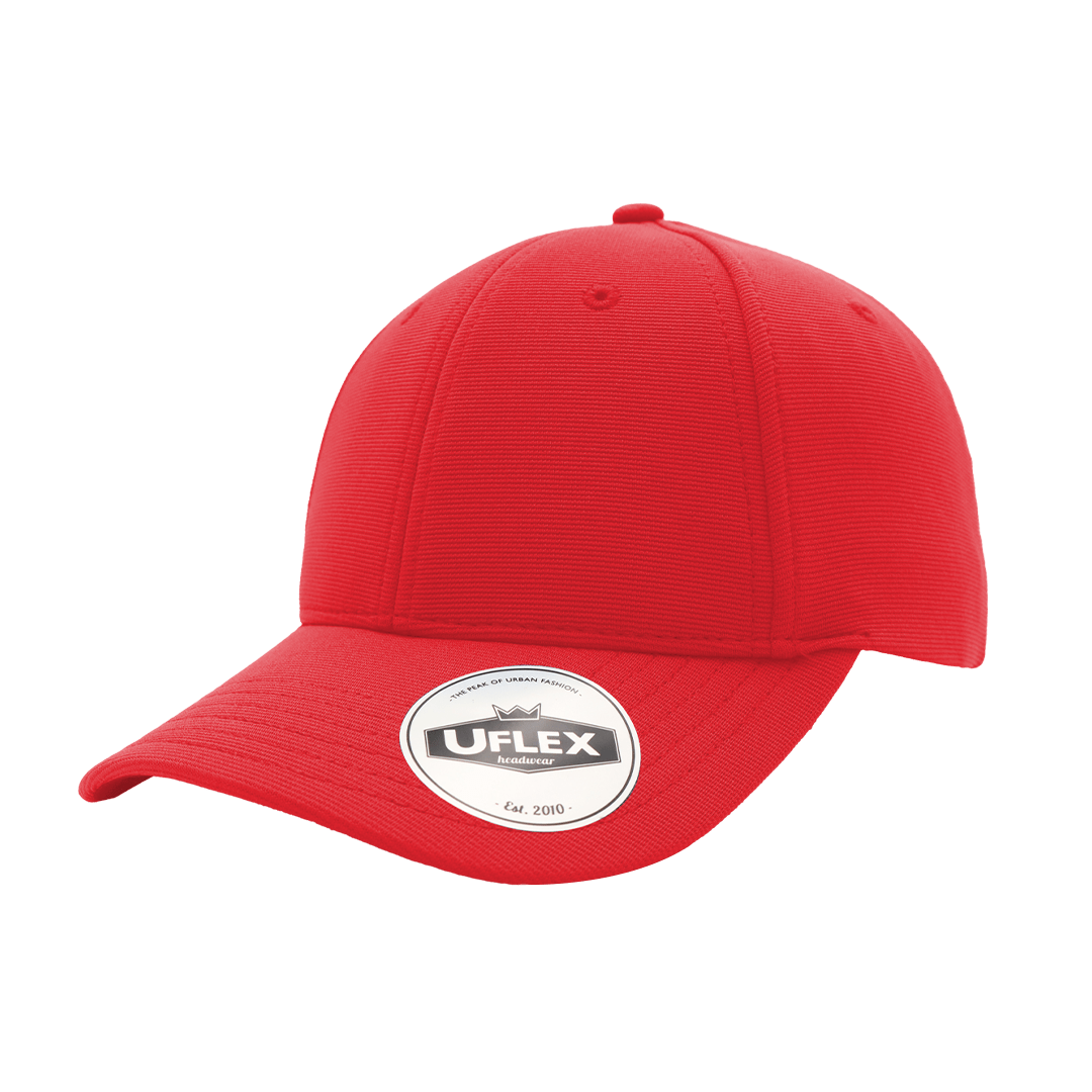 Uflex Recycled Polyester 6 Panel Baseball Cap - Retail Therapy Online