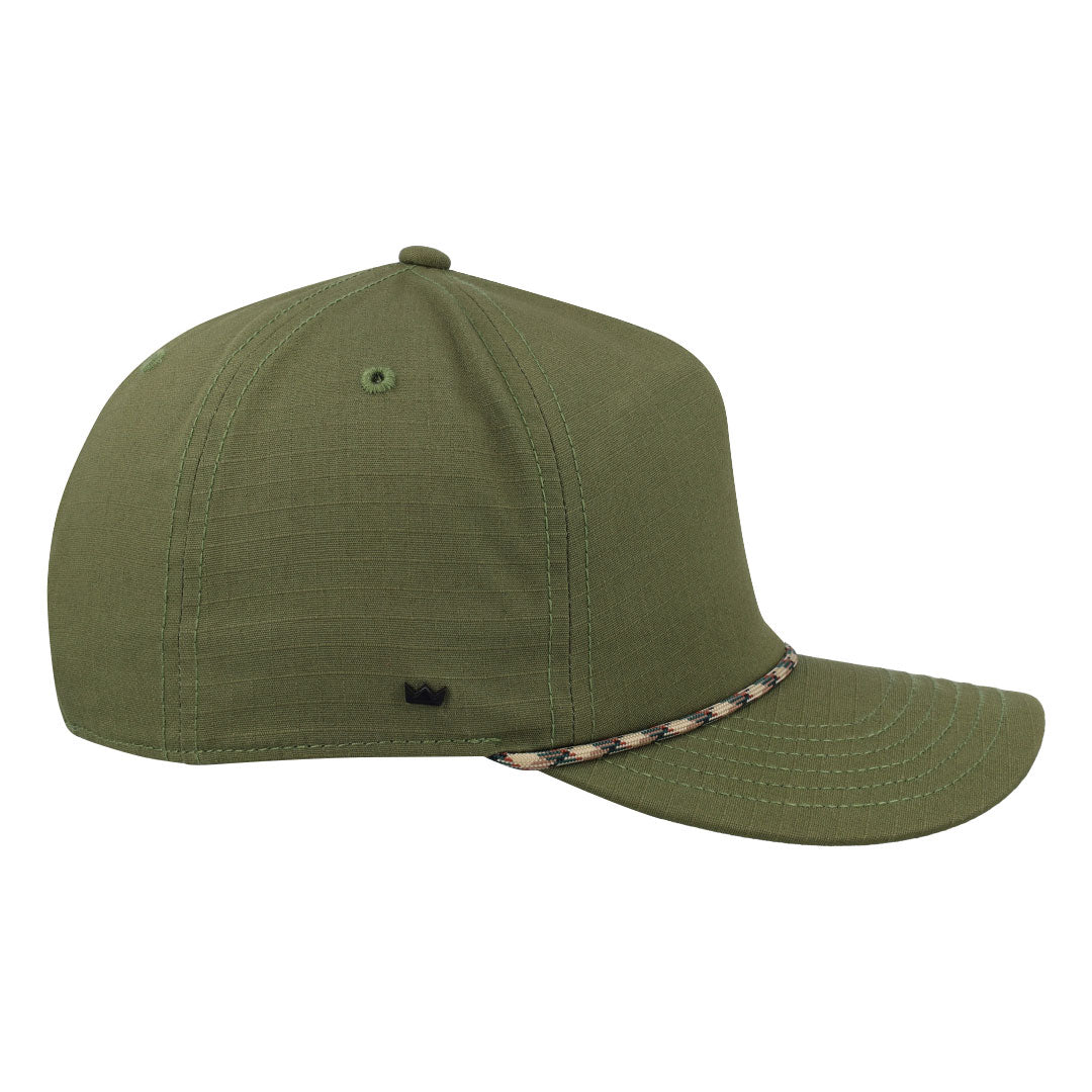 Uflex Ripstop Unstructured 5 Panel with Detail - Retail Therapy Online