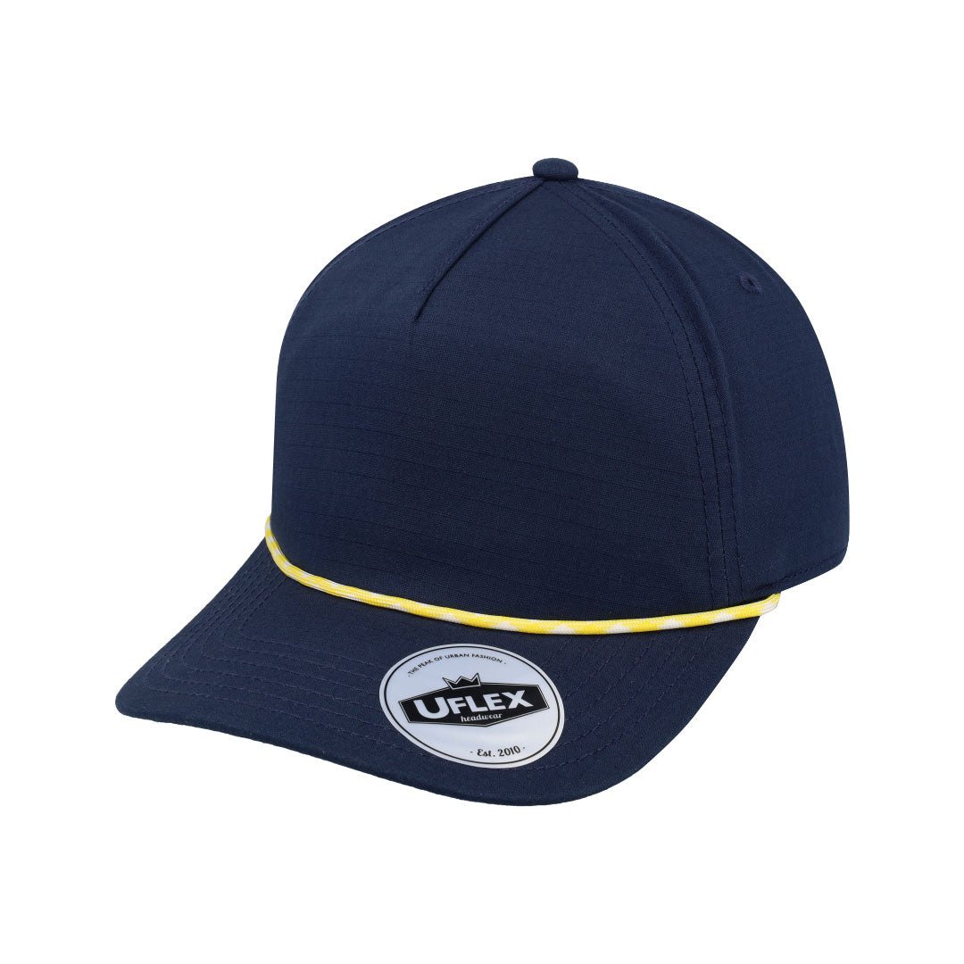 Uflex Ripstop Unstructured 5 Panel with Detail - Retail Therapy Online