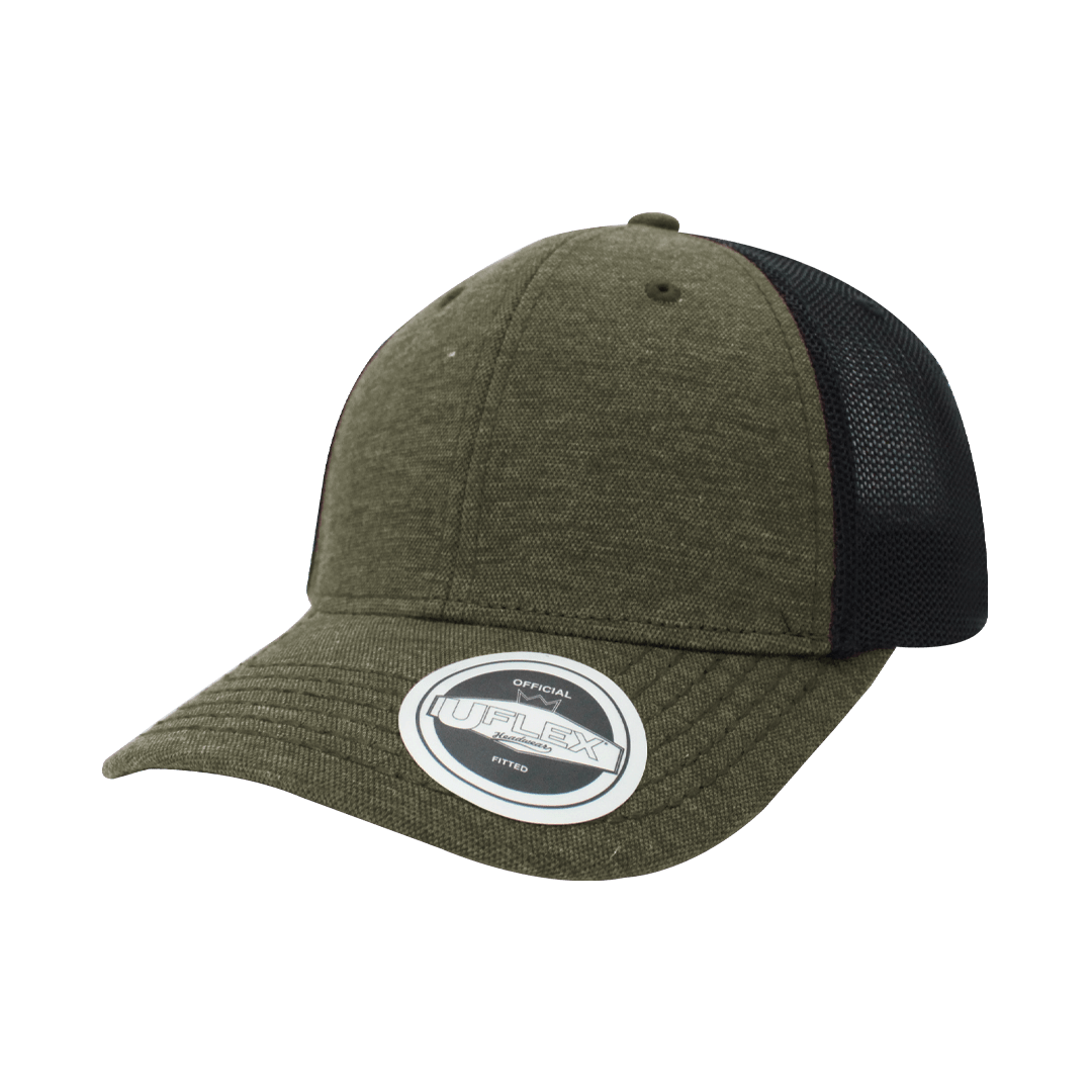 Uflex Trucker Cap 6 Panel Fitted - Retail Therapy Online