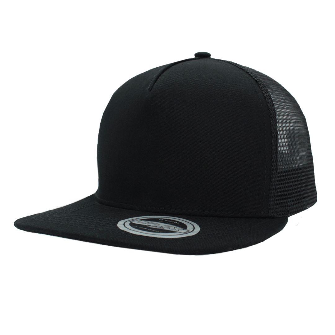 Uflex Trucker Flat Peak - 5 Panel - Retail Therapy Online