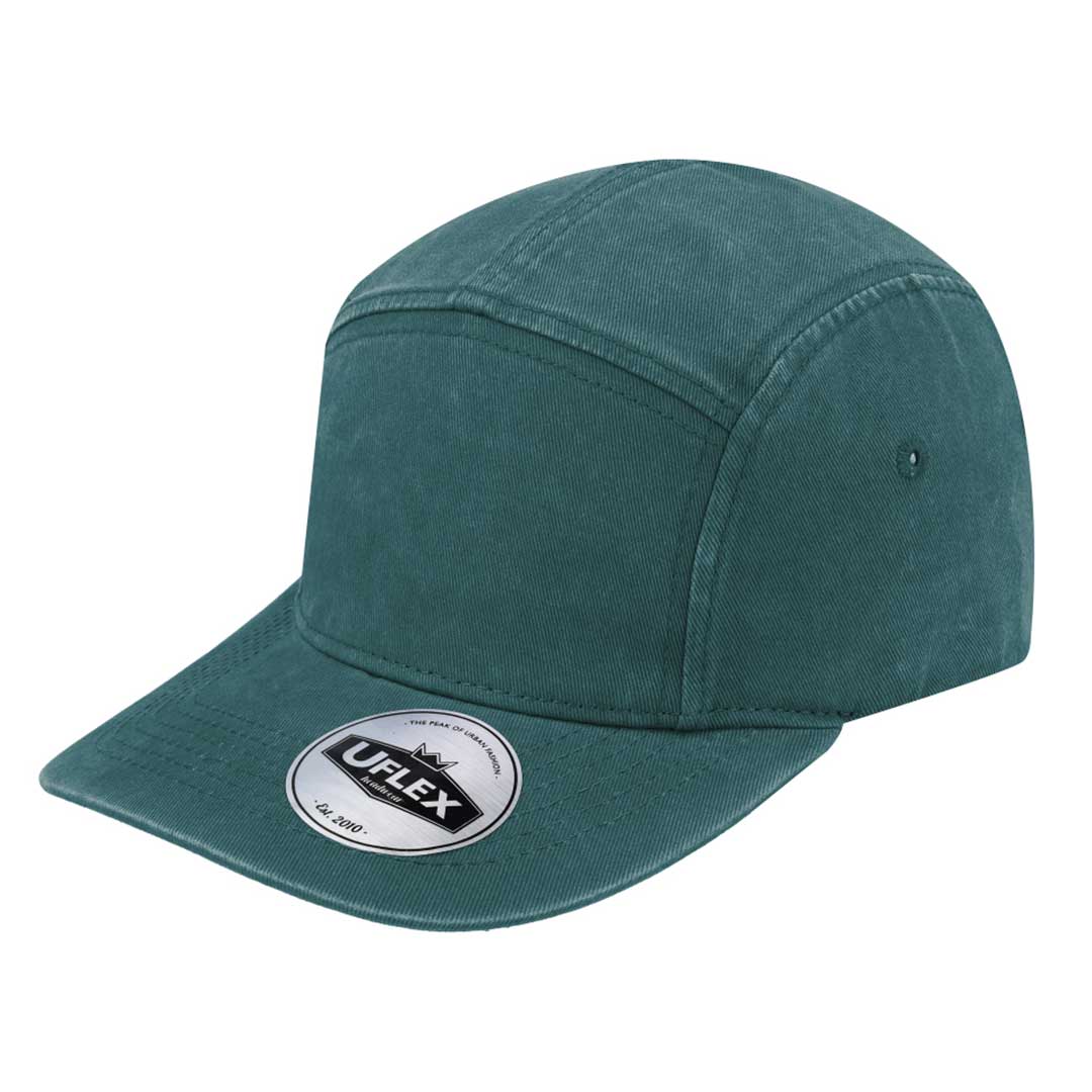 Uflex Washed Cotton 5 Panel Cap - Retail Therapy Online