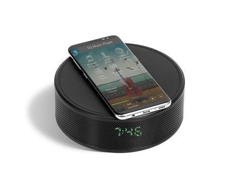 Ultimate Wireless Charger, Bluetooth Speaker, LED Clock & Radio - Retail Therapy Online