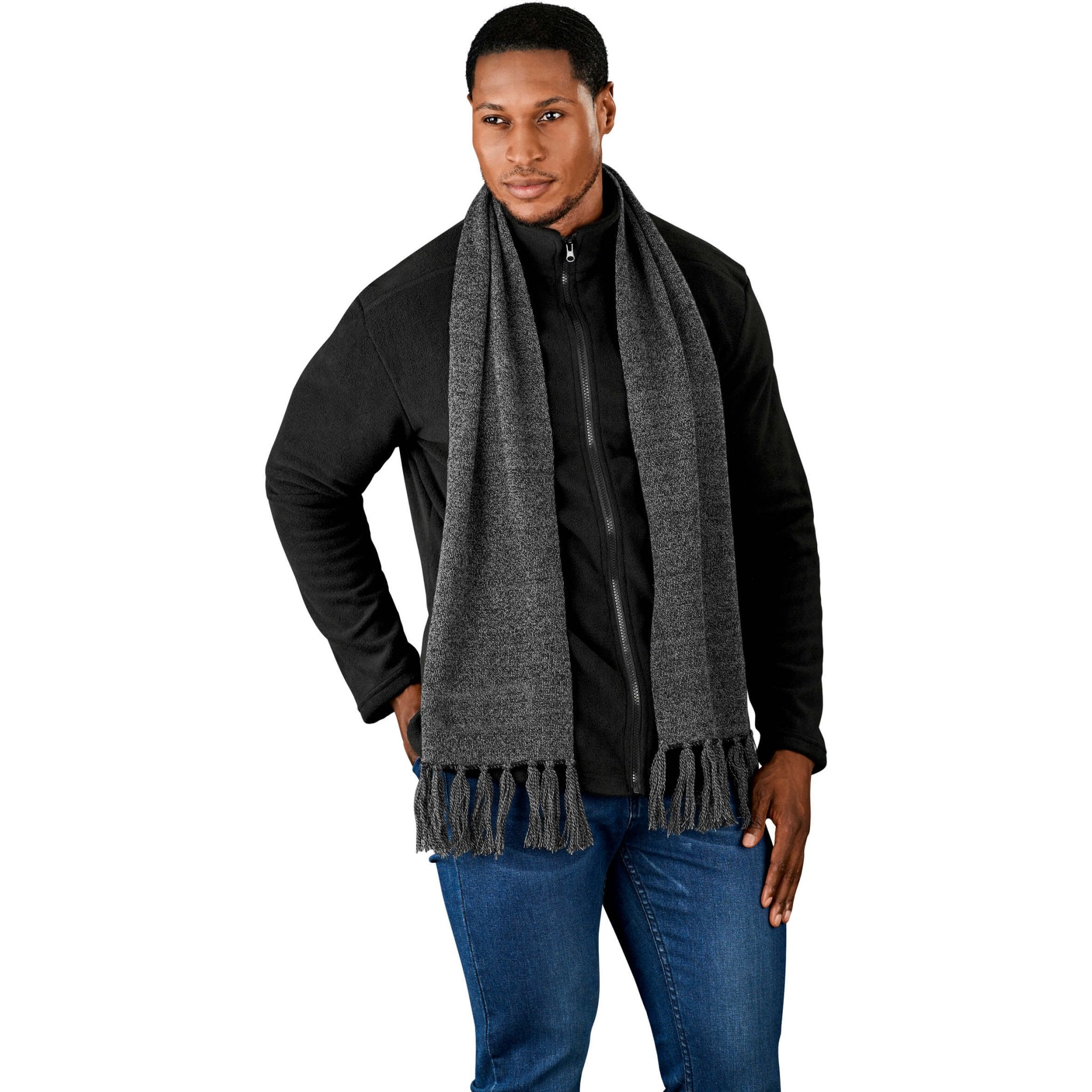 Unisex Melange Scarf - Retail Therapy Online