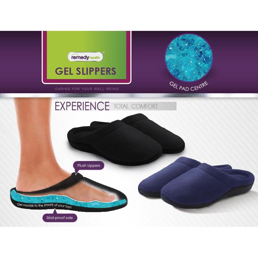 Unisex Remedy Health Gel Slippers - Retail Therapy Online