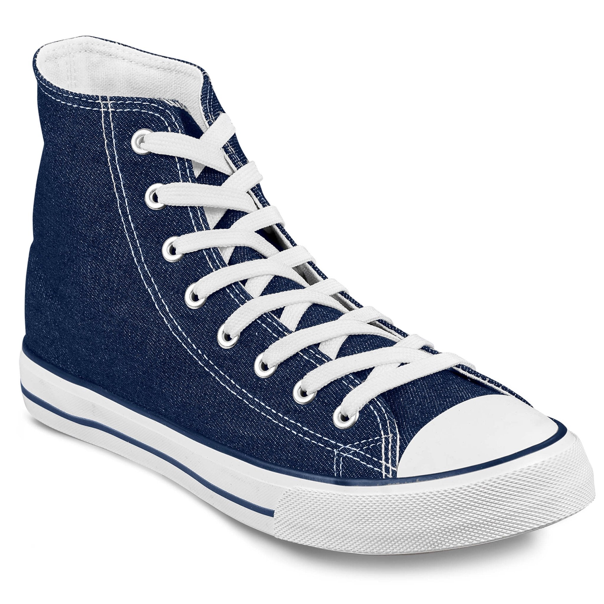 Unisex Retro High Top Canvas Sneaker - Retail Therapy Online