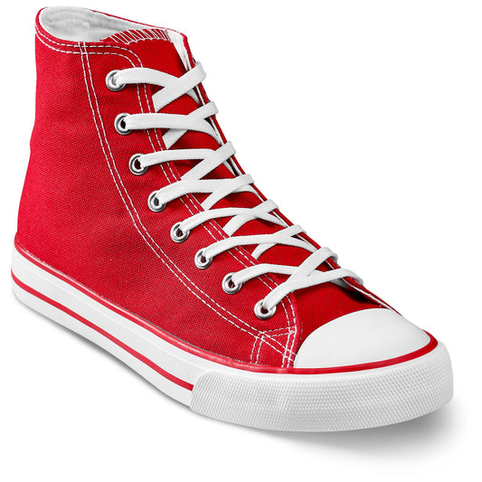 Unisex Retro High Top Canvas Sneaker - Retail Therapy Online