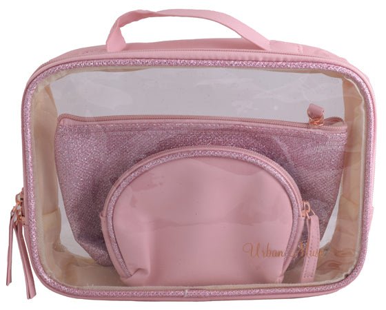 Urban Muse Travel 3pc Vanity Set - Retail Therapy Online