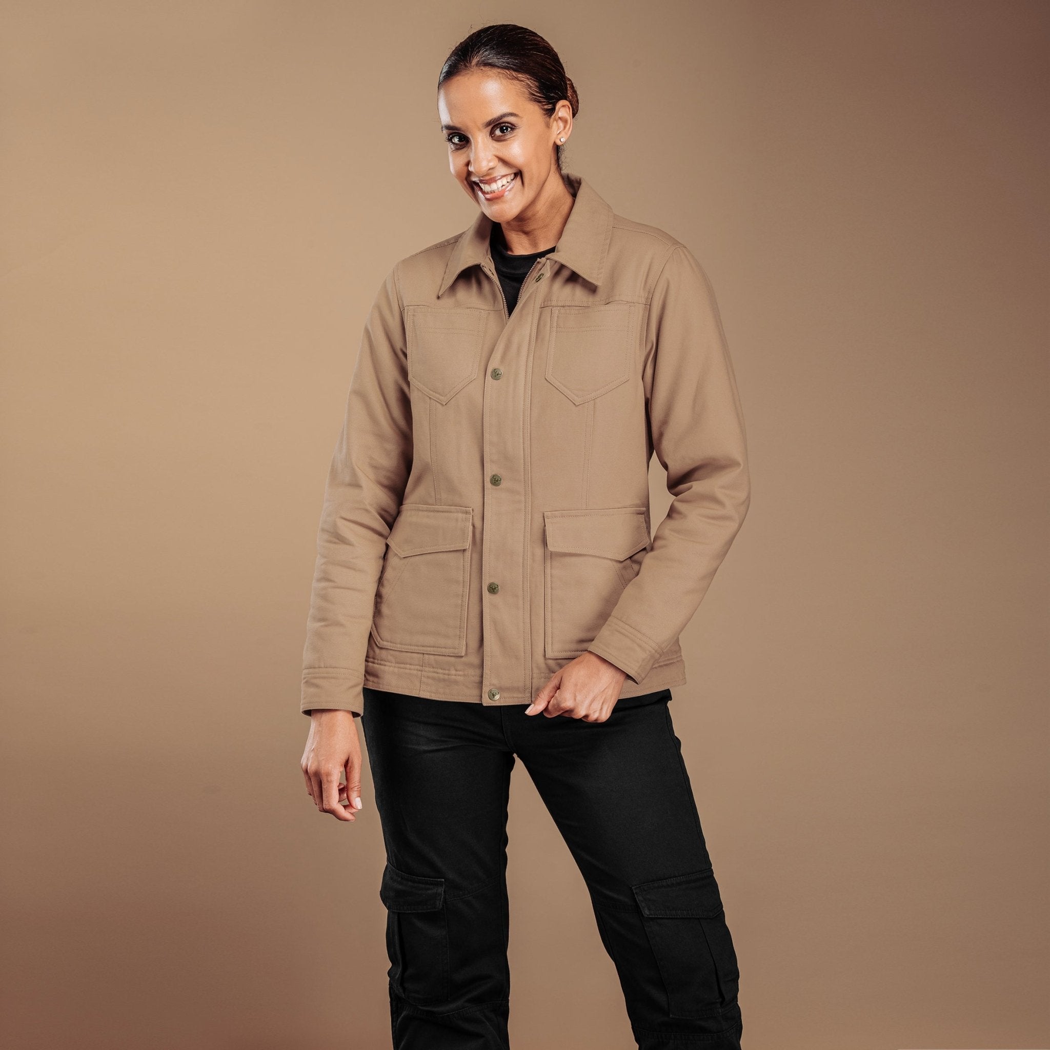 Urban Terrain Maluti Cotton Canvas Jacket - Mens & Ladies - Retail Therapy Online