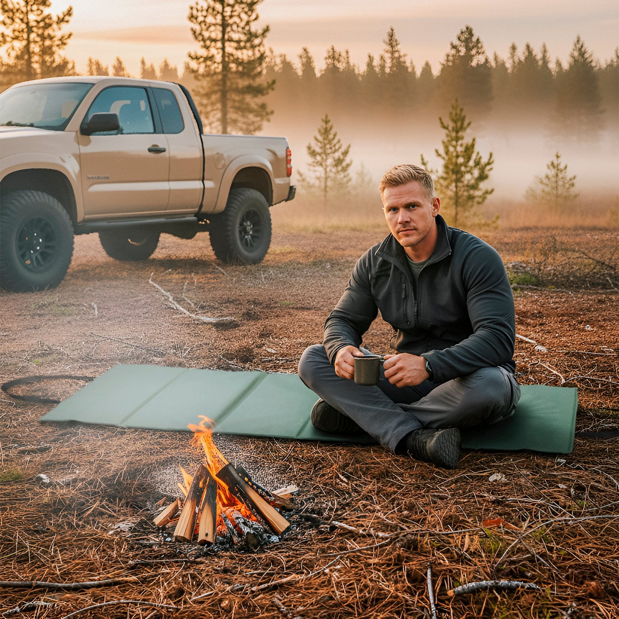 Urban Terrain Plateau Cushioned Foldable Outdoor Mat - Retail Therapy Online