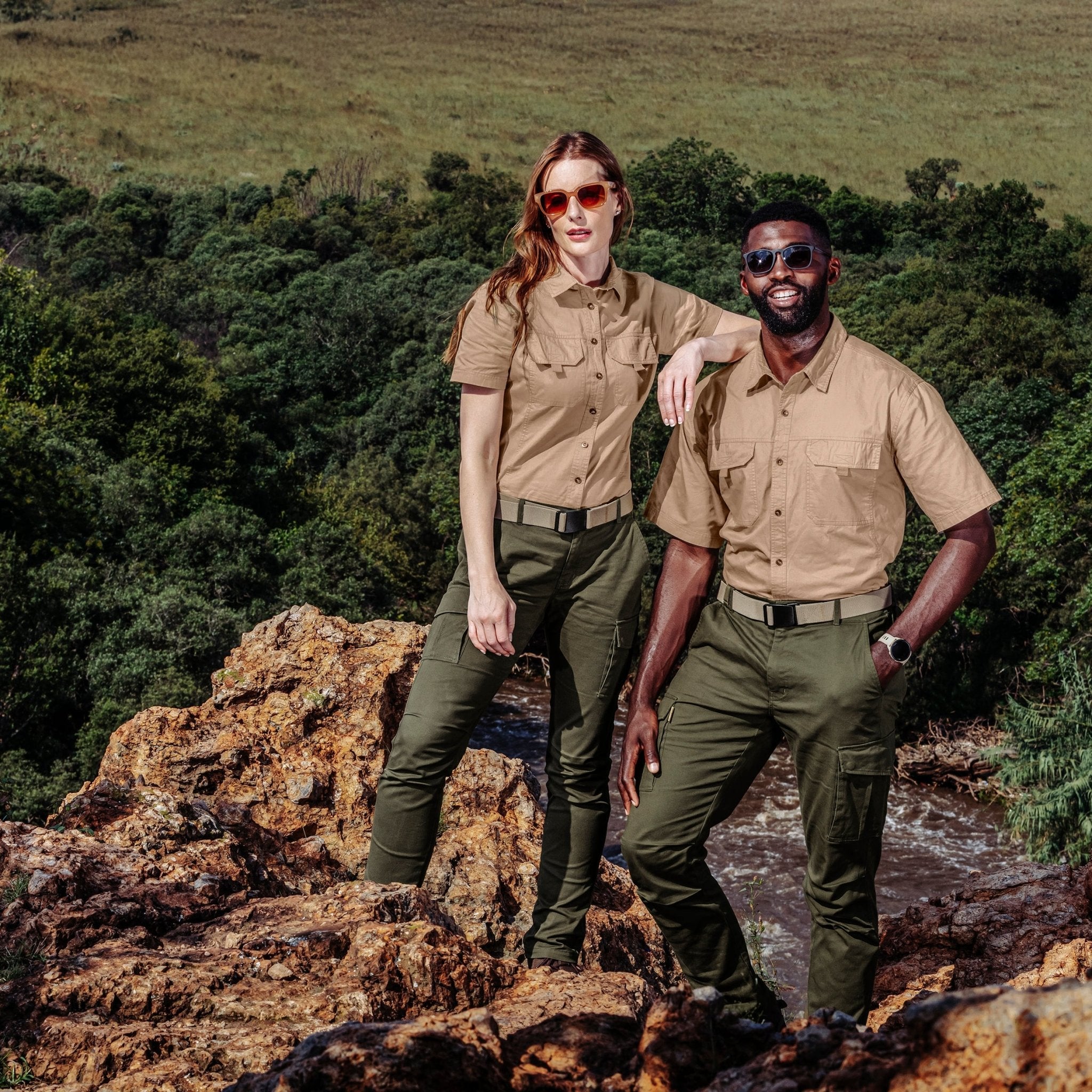 Urban Terrain Short Sleeve Mawenzi Shirt - Mens & Ladies - Retail Therapy Online