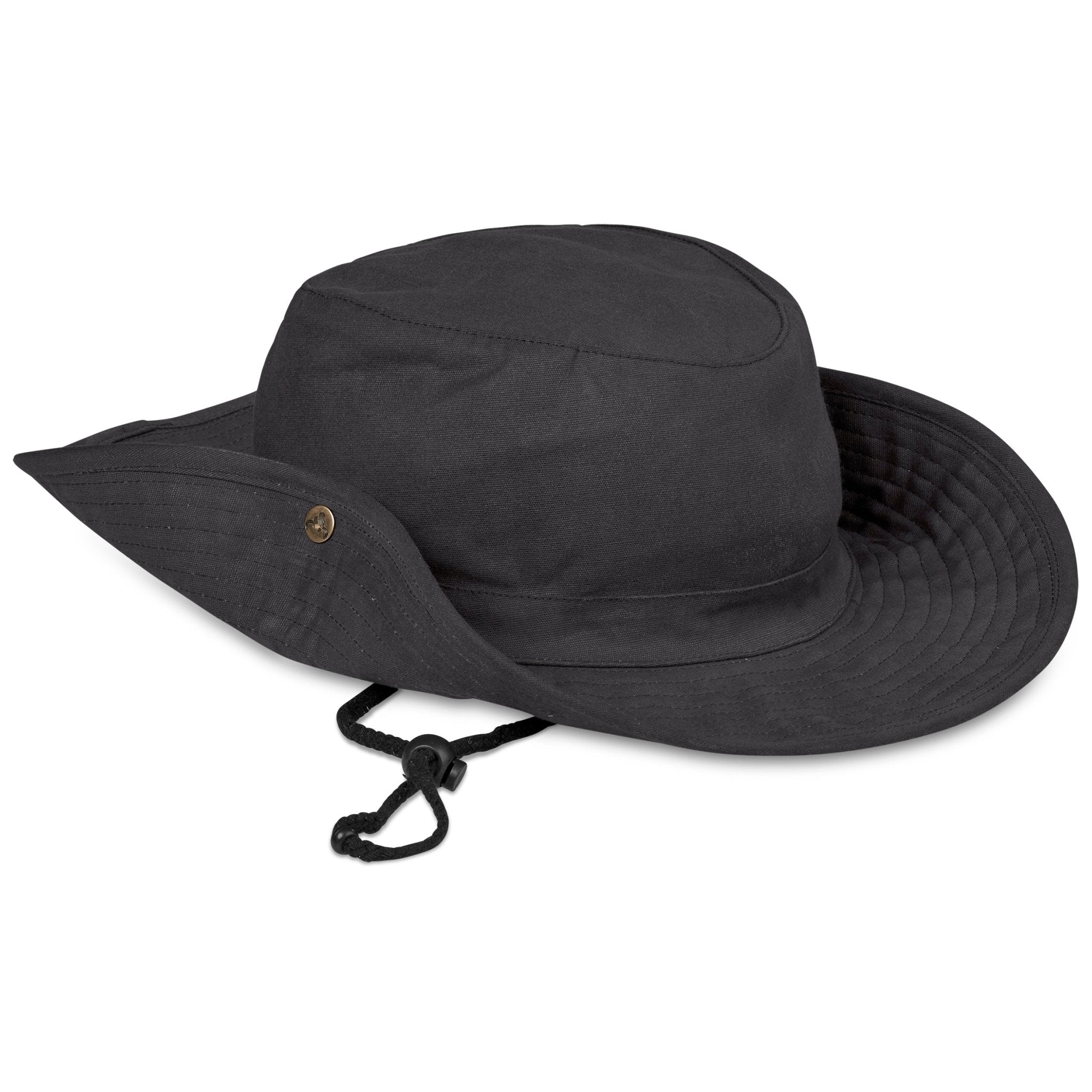 Urban Terrain Somabula Oilskin Wide Brim Hat - Retail Therapy Online