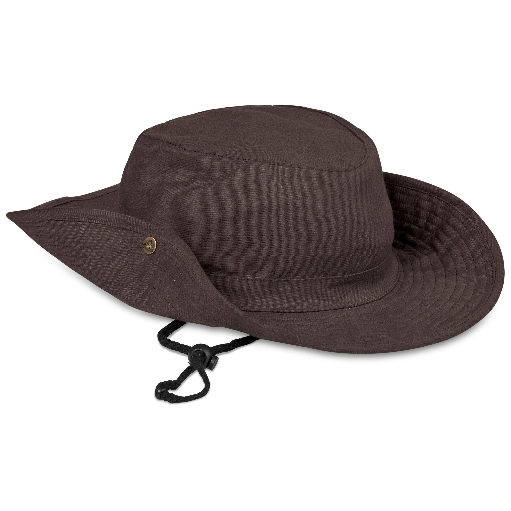 Urban Terrain Somabula Oilskin Wide Brim Hat - Retail Therapy Online