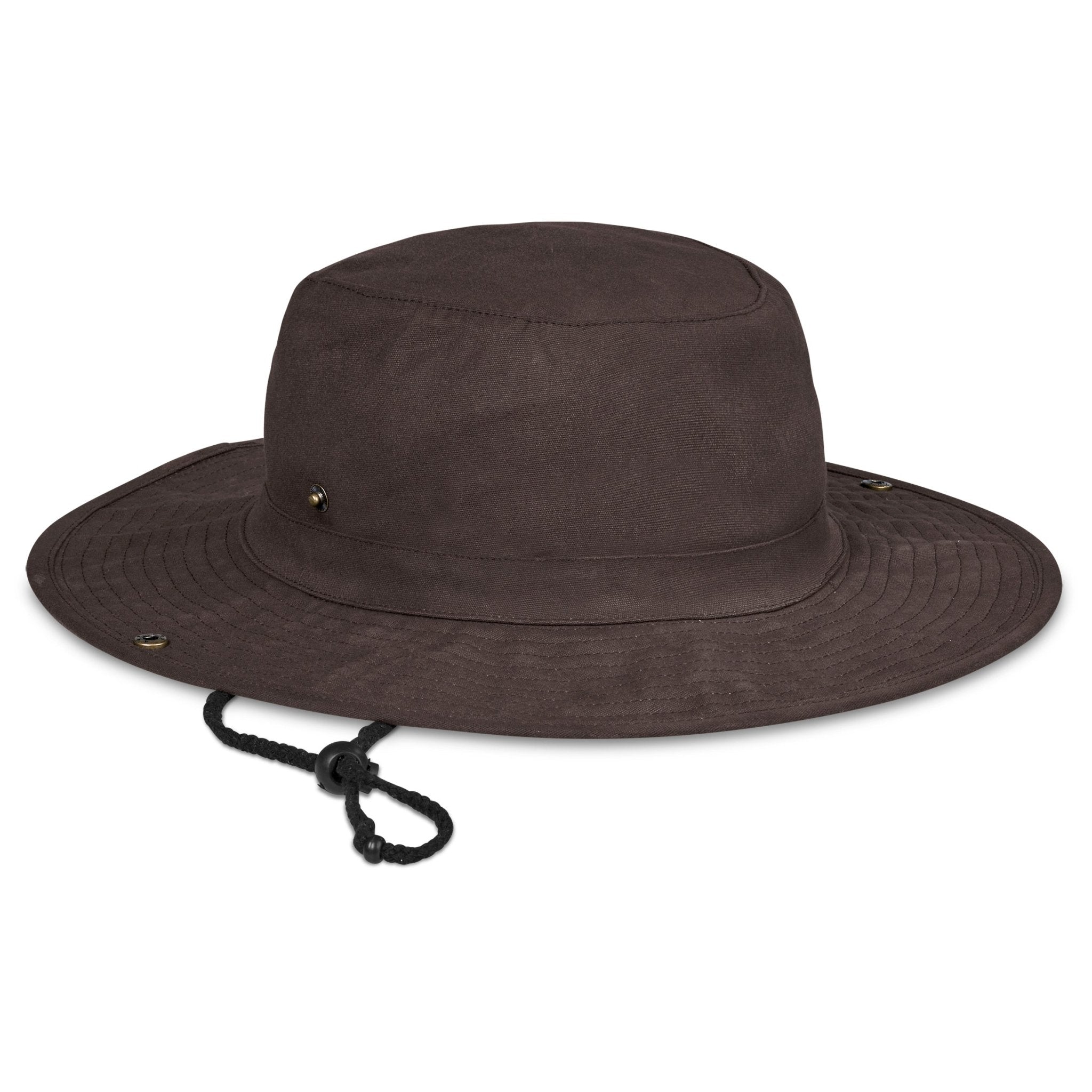 Urban Terrain Somabula Oilskin Wide Brim Hat - Retail Therapy Online