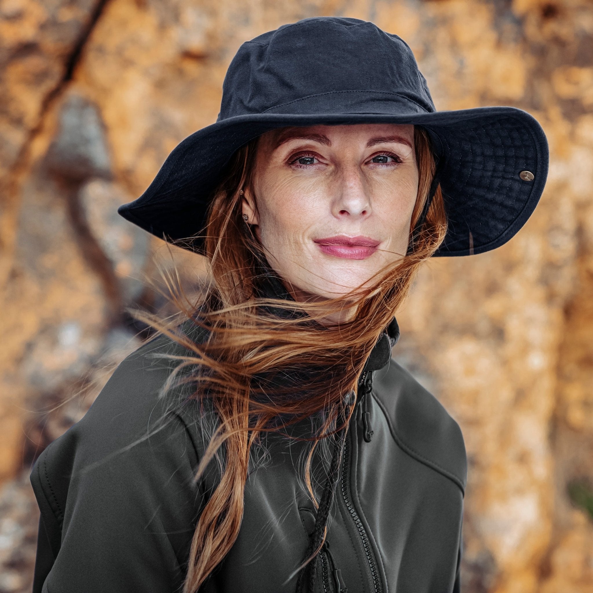 Urban Terrain Somabula Oilskin Wide Brim Hat - Retail Therapy Online