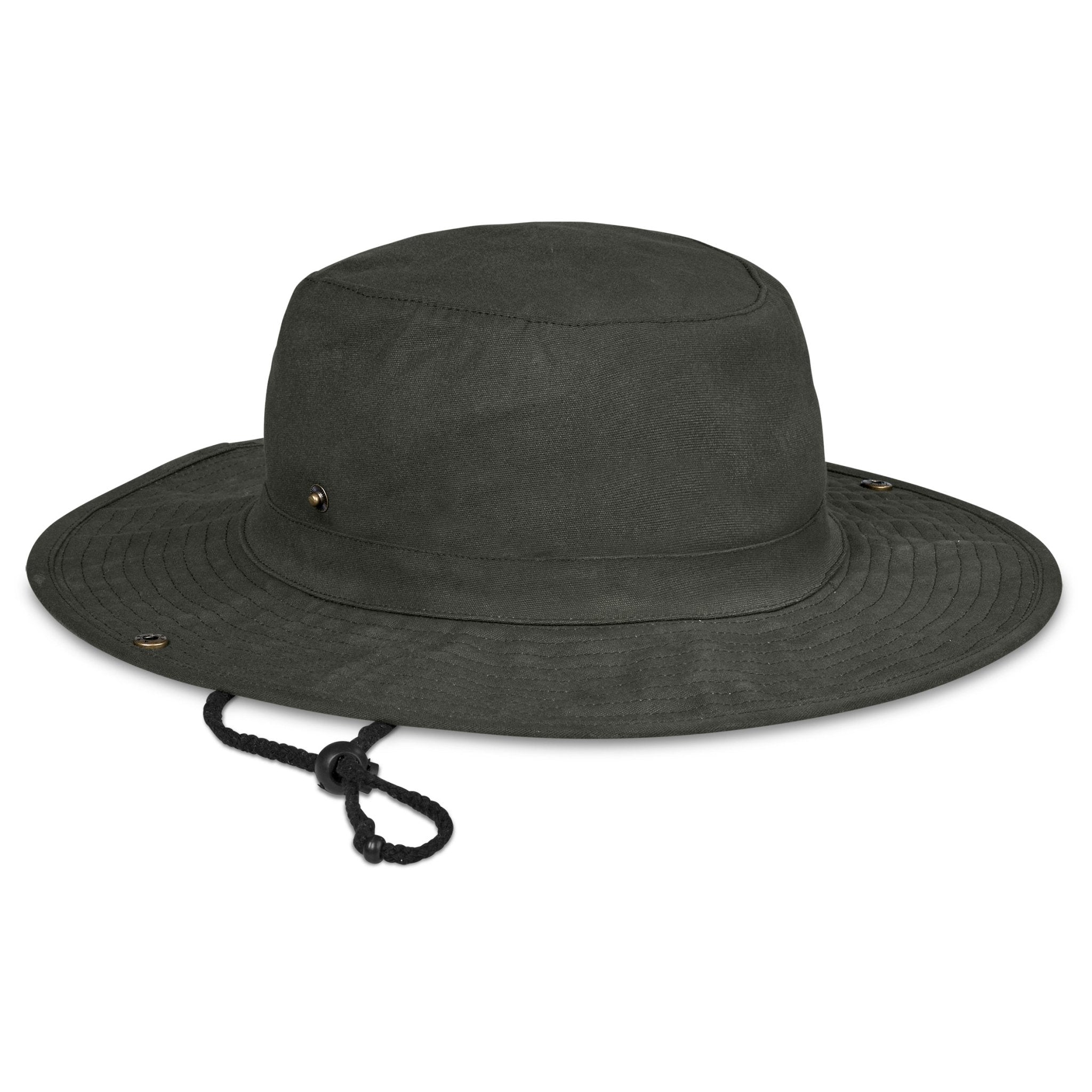 Urban Terrain Somabula Oilskin Wide Brim Hat - Retail Therapy Online