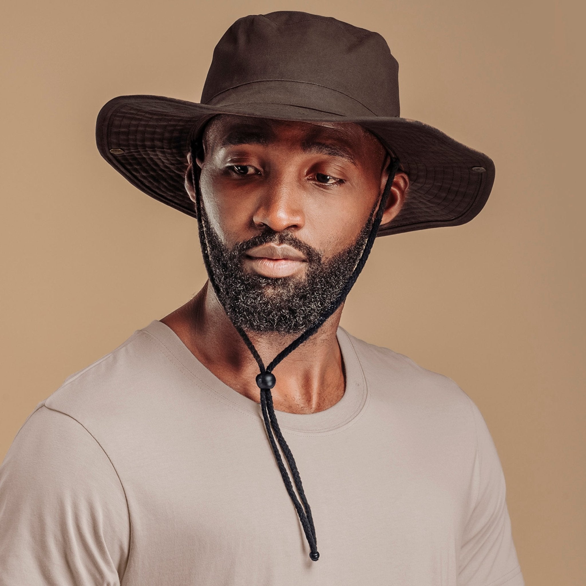 Urban Terrain Somabula Oilskin Wide Brim Hat - Retail Therapy Online