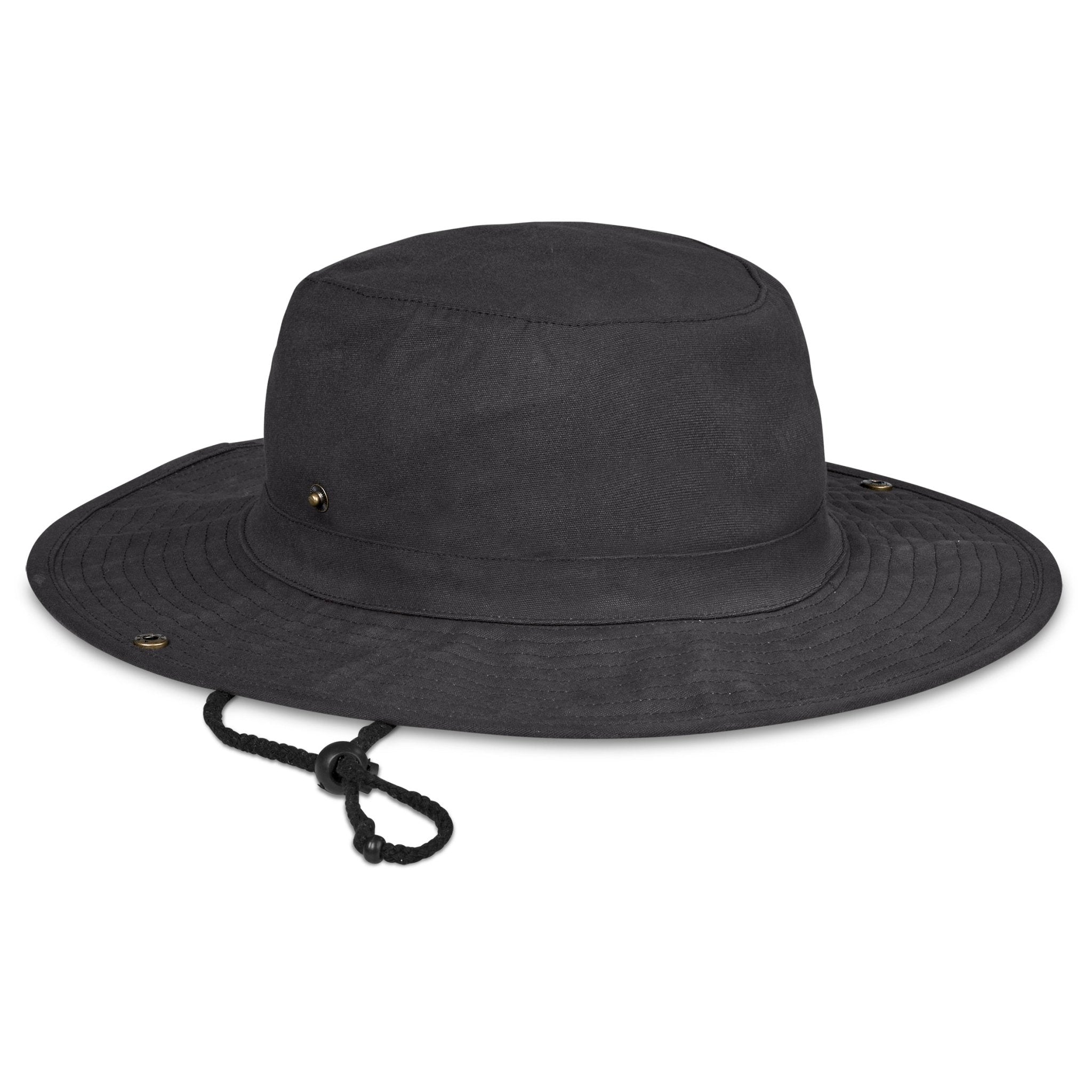 Urban Terrain Somabula Oilskin Wide Brim Hat - Retail Therapy Online