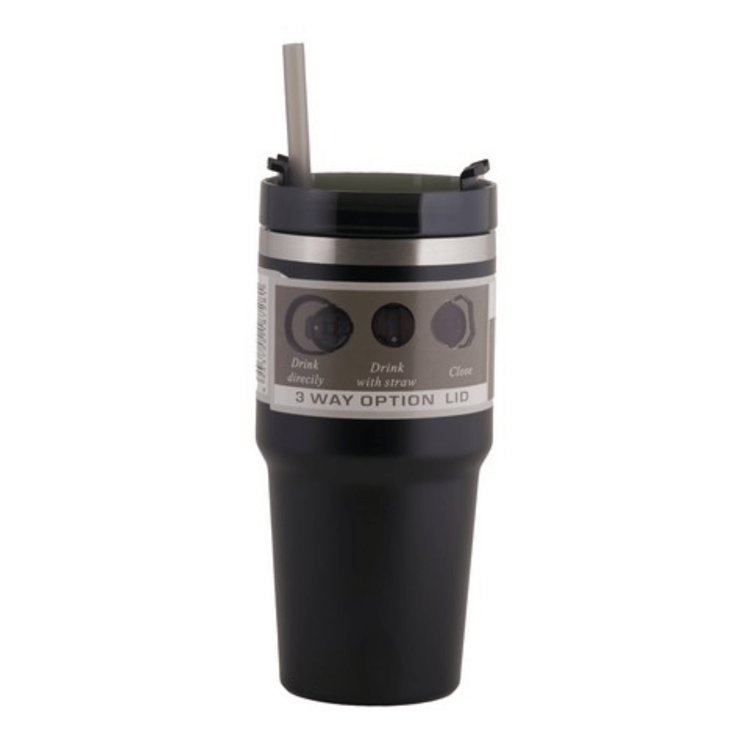 Vacuum Insulated Stainless Steel Tumbler 600ml - Retail Therapy Online